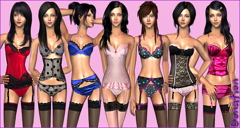  The Sims 2. Женская одежда: нижнее бельё. Annamariasims2_donation_19
