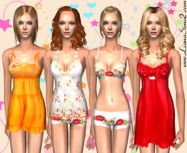 одежда -  The Sims 2. Женская одежда: одежда для сна. - Страница 2 Image_donation_21_104