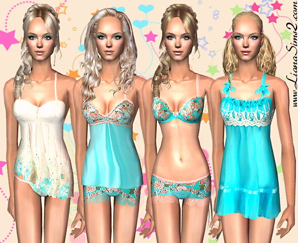  The Sims 2. Женская одежда: одежда для сна. Image_donation_21_106