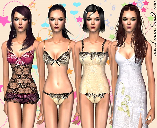 одежда -  The Sims 2. Женская одежда: одежда для сна. - Страница 5 Image_donation_21_107