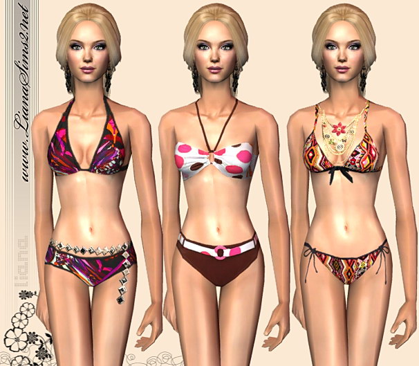 одежда -  The Sims 2. Женская одежда: Купальники - Страница 9 Image_donation_package28_152