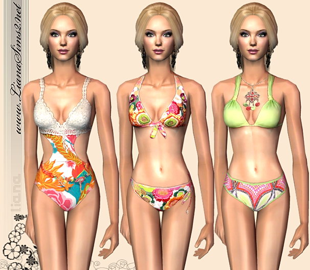 одежда -  The Sims 2. Женская одежда: Купальники - Страница 10 Image_donation_package28_154