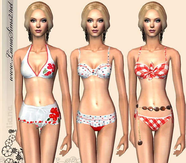 одежда -  The Sims 2. Женская одежда: Купальники - Страница 11 Image_donation_package28_155