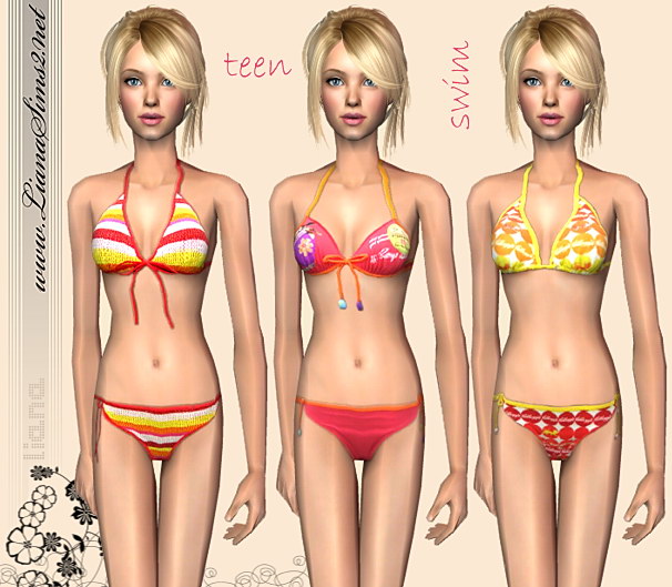 одежда -  The Sims 2. Женская одежда: Купальники - Страница 10 Image_donation_package28_157