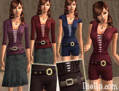 The Sims 2. Женская одежда: повседневная - Страница 33 Donation_pack_18_combisets2