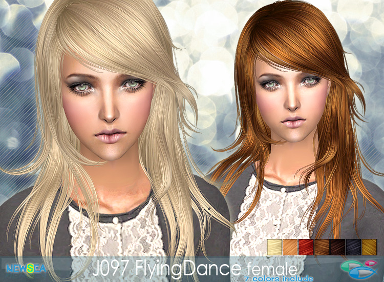 женские - The Sims 2: Женские прически. Часть 3. - Страница 42 Female_flyingdance