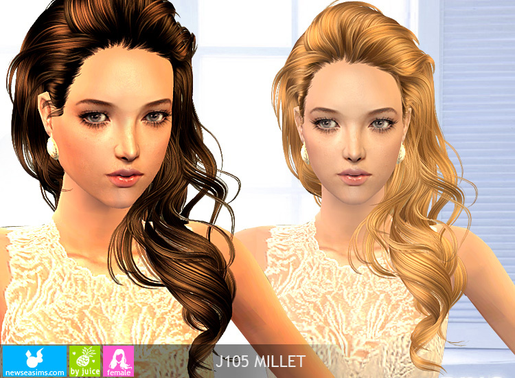 женские - The Sims 2: Женские прически. Часть 3. - Страница 42 Female_millet