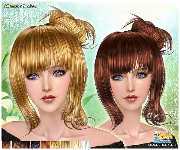 причёски - The Sims 2: Женские прически. Часть 2. - Страница 27 Hairmesh07930