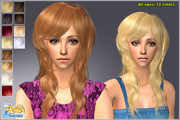 женские - The Sims 2: Женские прически. Часть 3. - Страница 12 Femalehair00036