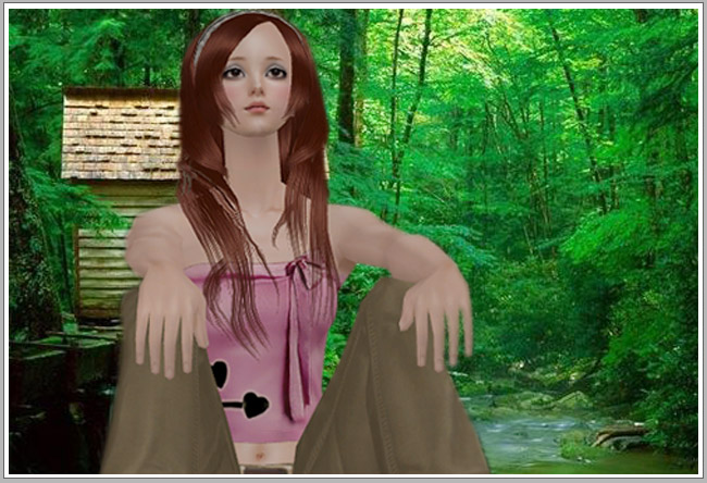 The Sims 2: Женские прически. Часть 3. - Страница 13 Nono-hair011