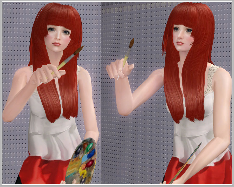 женские - The Sims 2: Женские прически. Часть 3. - Страница 13 Scarecrow_femalehair_7sep09