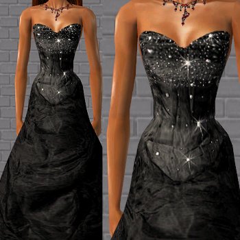 одежда -  The Sims 2. Женская одежда: выходной костюм - Страница 8 3169_black_beauty_2