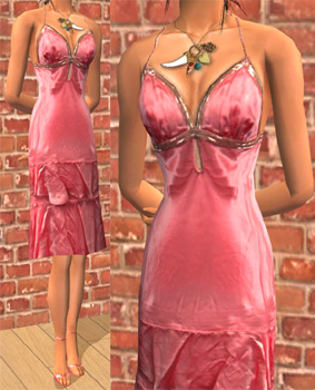 одежда -  The Sims 2. Женская одежда: выходной костюм - Страница 8 3217_silksequin_formaldress_pink