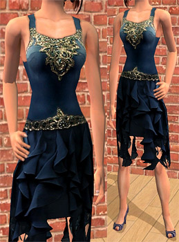 одежда -  The Sims 2. Женская одежда: выходной костюм - Страница 8 3409_jewelled_navydress