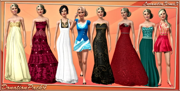 sims - The Sims 3. Одежда женская: повседневная. Lorandiasims3_donationpack4