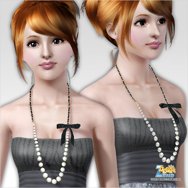 The Sims 3: Бижутерия. Кольца, серьги, колье, браслеты , часы... Necklace000136