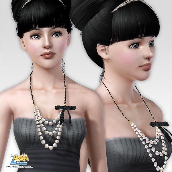 The Sims 3: Бижутерия. Кольца, серьги, колье, браслеты , часы... Necklace000139