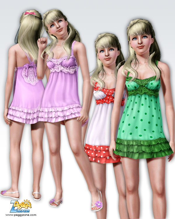 sims - The Sims 3. Одежда женская: повседневная. Femaleclothing000016