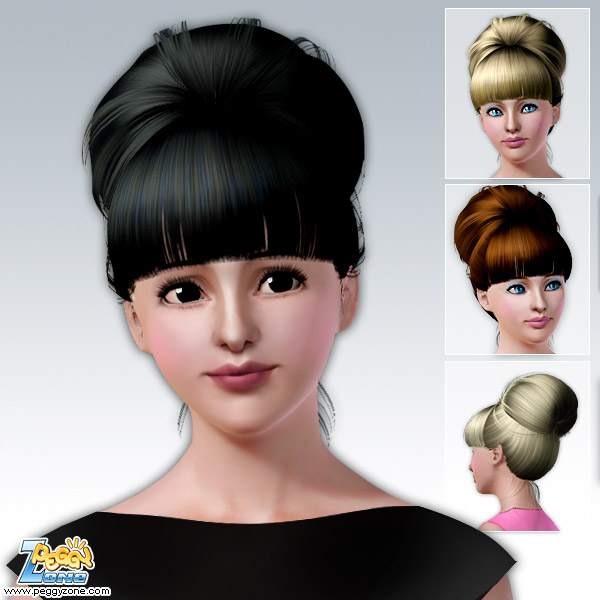 The Sims 3: женские прически.  Femalehair000019