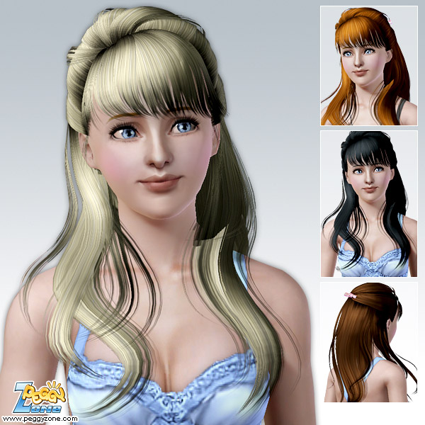 The Sims 3: женские прически.  Femalehair000021
