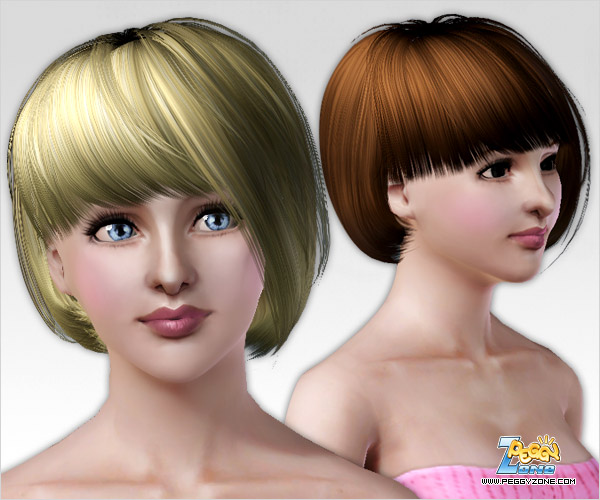 The Sims 3: женские прически.  Femalehair000044