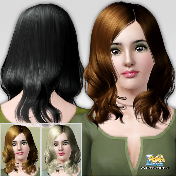 The Sims 3: женские прически.  - Страница 4 Femalehair000312