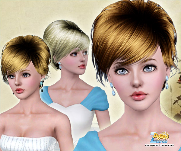 женские - The Sims 3: женские прически.  - Страница 10 Femalehair000483