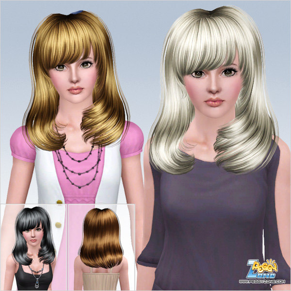 женские - The Sims 3: женские прически.  - Страница 10 Femalehair000612