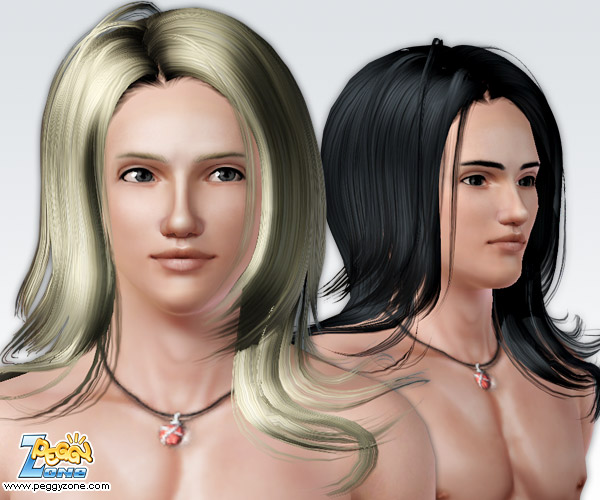 The Sims 3: Мужские прически, бороды, усы. Malehair000035