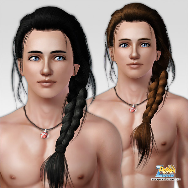 The Sims 3: Мужские прически, бороды, усы. Malehair000047