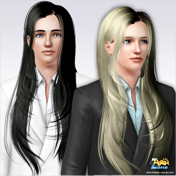 The Sims 3: Мужские прически, бороды, усы. Malehair000054