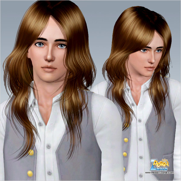 The Sims 3: Мужские прически, бороды, усы. Malehair000422
