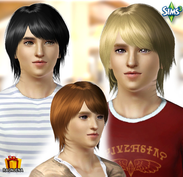 The Sims 3: Мужские прически, бороды, усы. Malehair28