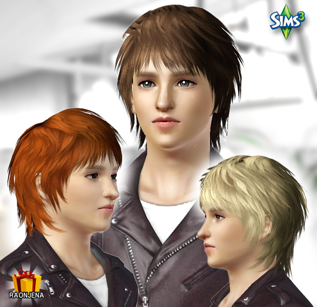 The Sims 3: Мужские прически, бороды, усы. Malehair31