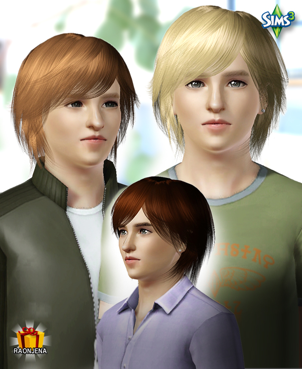 The Sims 3: Мужские прически, бороды, усы. Malehair35
