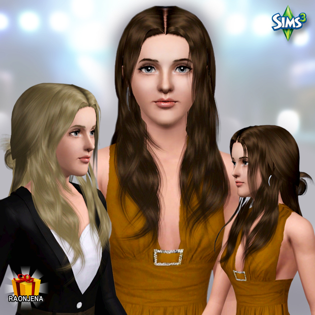 sims - The Sims 3: женские прически.  Hair03