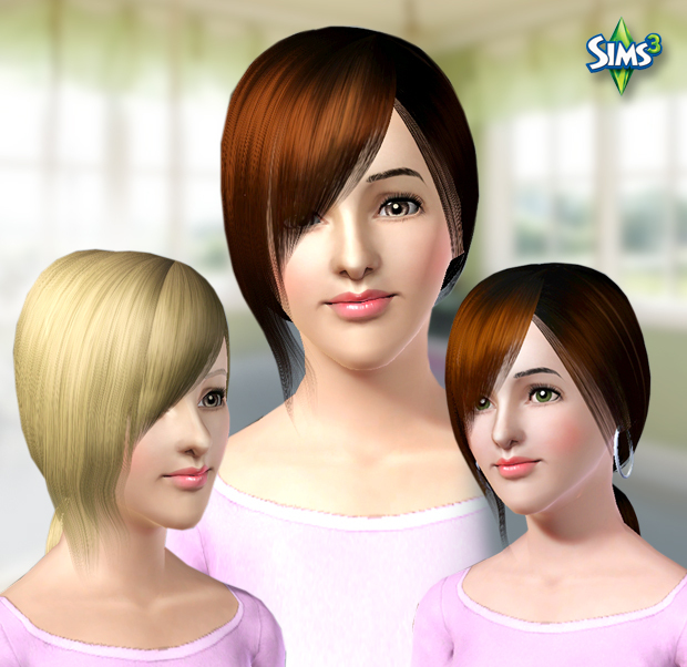 The Sims 3: женские прически.  Hair11
