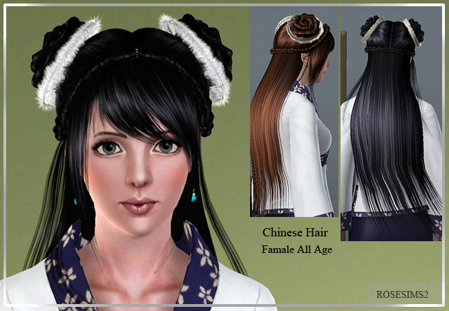 The Sims 3: женские прически.  - Страница 3 Rose_sims3_donation_chinesehair01_1