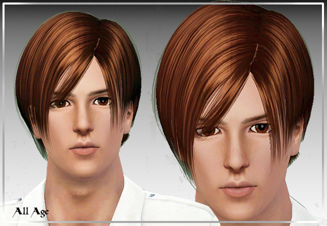 The Sims 3: Мужские прически, бороды, усы. Rosesims3_hairset013-2
